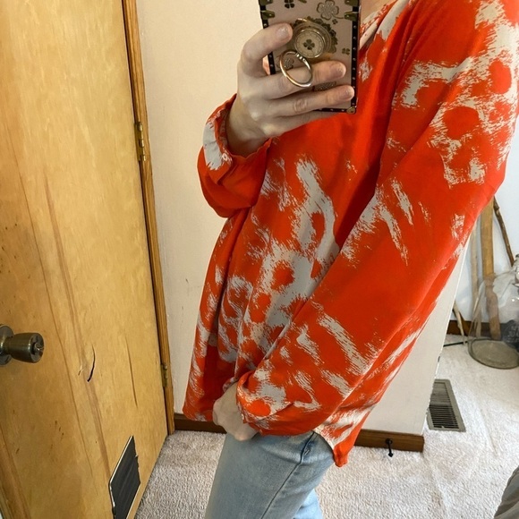 Anthropologie Yoana Baraschi Printed Loose Blouse - Picture 9 of 12